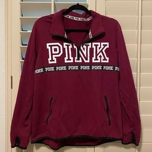 Pink by Victoria’s Secret Burgundy Jacket
